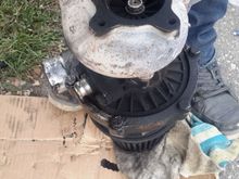 Not too much more shft play. Oily but i think the majority of my smoking was from rings/valve seals. Might replace turbo.