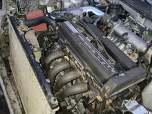 Runs good finished the swap today
Bled everything
Still throwing codes for obd2 because the engine harness is obd1
I got a jumper harness and a obd1 ecu
.. projects should only take like 2 weeks not 2 years