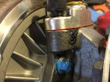 Old bolts bottomed out at this point