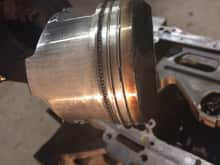 thrust out trash pistons