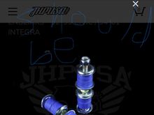 I seen these but i think they would have fit my original oem control arms but not the HardRace control arms.