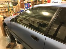 Got the new side pillars and windshield in today