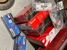 Stoptech braided lines and Hawk HPS front/rear pads, Brembo Blanks for front and rear. 