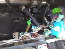 View of work area, mostly disassembled.