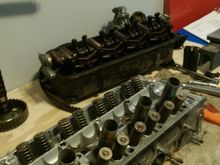 Resurfaced (flattened) and pressure tested head.