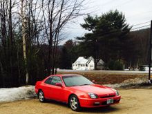 This is my 00 lude. Painted the front nose last fall. Need to fix the rear quarters then ill paint the rest.