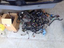 Most of the wires that I had to pull out!