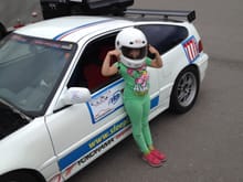 Grand daughter eager to race!