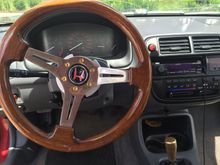 Bored at work today. I really want to "restore" my steering wheel. It's a bit faded, scuffed and has a few small pits in the metal. I tried Flitz and it help significantly but still not totally satisfied with it.