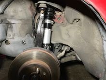 These coil overs seem a little clunky but they're tight and I paid $250 for them. I thought I'd try them out. After riding on them, I can honestly say I'd rather buy a stock shock and some skunk 2 adjustable springs or equivalent.
