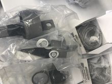 trailarm bushings, front bearing, lower balljoints and rear hub assembly came in today. stoked to have the car on the ground.