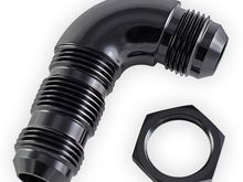 This is a Bulkhead w/ Smooth Bore 90*