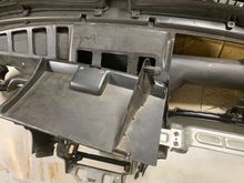 Also, Why would you cut out the back of the glove box?! Seriously?