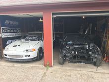 The Zero build is still waiting for a motor. If it doesn't come soon I'm just going to toss my B16 or GSR in it so I have something to run while I rebuild the CRX.