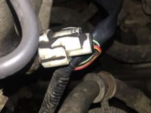 this is the connector in the IAT. (Intake Air Tempture Sensor)