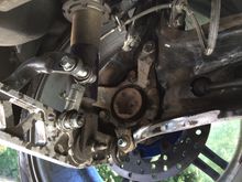 Have to fab up some brackets for the brake lines