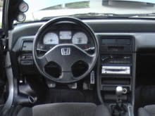 My Old CRX Modified Interior