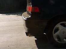 My Black CRX Side Rear
