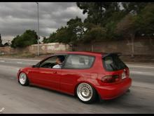 Rollin' shot on CP-R