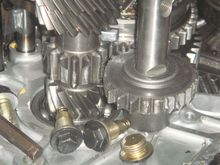 broken gears in rear end