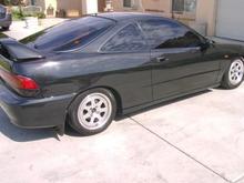 1994 Acura Integra Project before and after