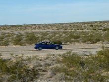 051105  113: Nov '05 Spring Mountain Raceway, Pahrump, NV. Freshly resurfaced/tarred track blows... I've been cleaning tar out of my engine bay for years now... OMG!