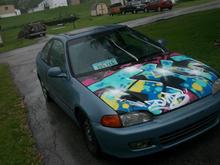 rainy day sexy beast