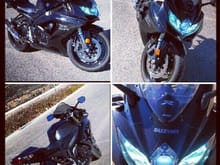 Also my current bike, 2009 GSXR600, bought this 7/2009 brand new