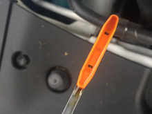 Oil level when cold