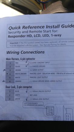 I need help on the parking lights or daytime running lights i dont know where to put #4,or#5 wire on the green plug above the fuse plug i believe its the reb/black wire is this correct?

97 integra LS