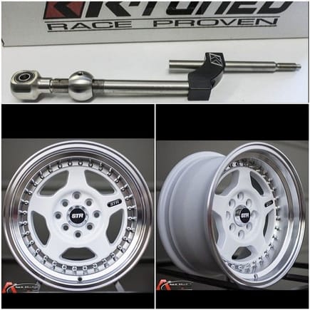 ordered some wheels again and the K-Tuned shifter
