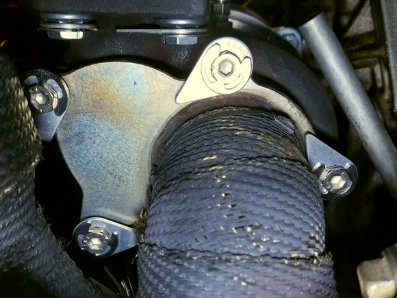 Stage 8 locking hardware on my downpipe bolts.