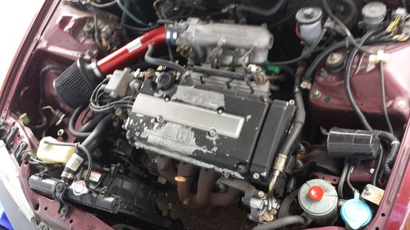 Hope Maybe you can confirm This is a hydro trans from here, I believe the second reservoir to the right of the brake master cylinder is the Hydro trans fluid res? Also there are 2 wire in the cap of the Brake master Cylinder? I have never seen that before.