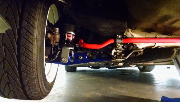 blox swaybar and endlinks 15x8 +15mm rolled fenders