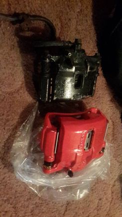 Prelude vs Integra caliper