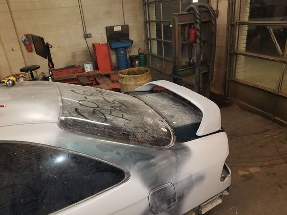 Spoiler install