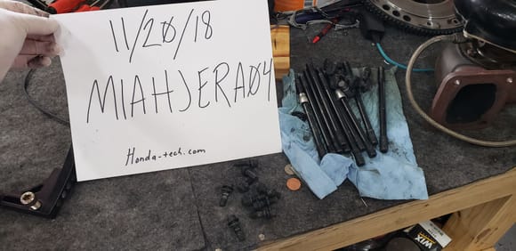Arp head studs-$60/ea (i have 2 sets)
Arp clutch bolts- $10
Arp flywheel bolts- $40