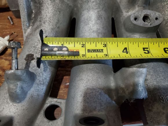 Heres an oem fuel rail stud length in case you need it. 