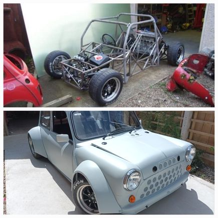 B18c4 rear wheel drive spaceframe MiniMojo 
