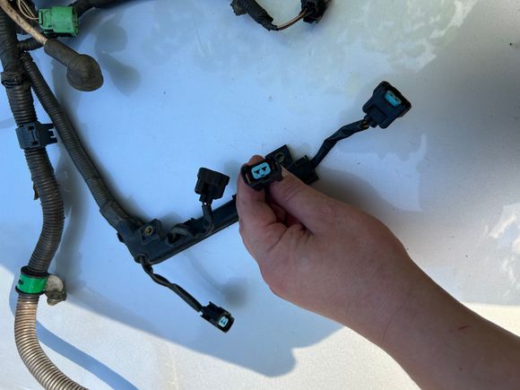  Harness 1 with 4 injector plugs 