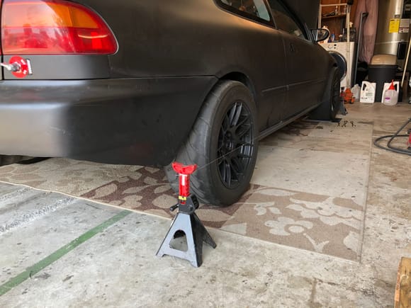 I went ahead and did a diy string alignment. After searching alignment settings of sfwd cars I went with a 1/16” toe out. Before the toe was in 1/16” and it torque steered like crazy. Now with the bars and these alignment settings it goes straight as an arrow and feels way more stable. I can also hook 17 psi in 3rd now, before I’d spin at 15 psi so it’s definitely an improvement overall. 