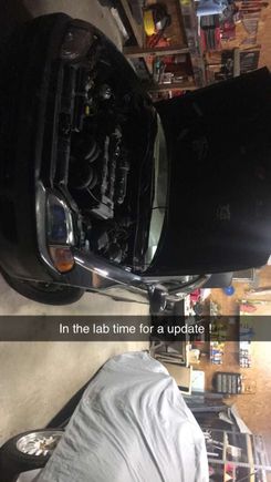 At my friends shop ready to be fixed up like my hatch !