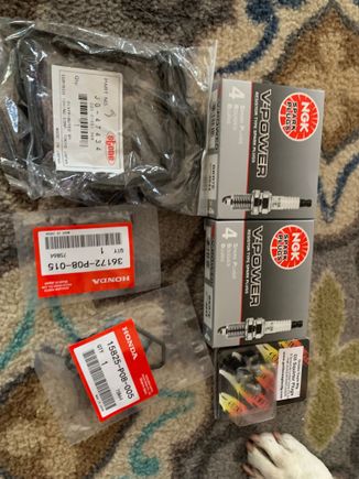 More little parts. I’ll probably have to order a small thing of parts like this a few more times. I just keep finding more things I need or want. Also, I sold my ATI street damper and bought an ATI Race Damper! 
