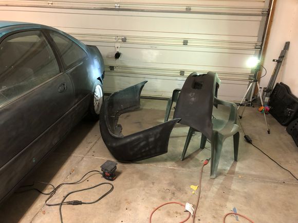 Bumpers will be done too. Home stretch