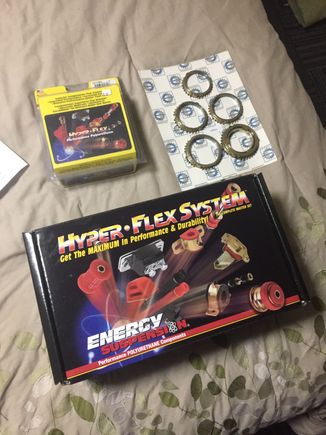 400$ later... 😩.  Lol new bushing kit and all new gsr carbon plated synchros for my transmission. I’m officially broke for a while lol