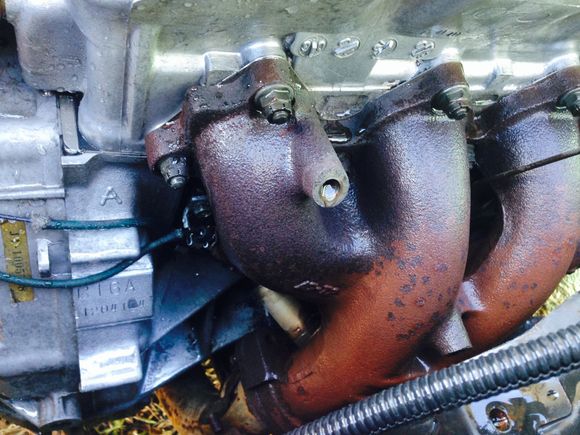 February. Cleaned up the excess oil from the bad gasket/cam seal. Still got a long way to go.