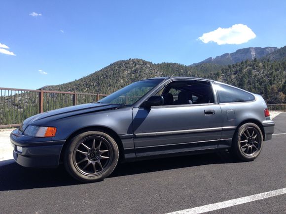 K20 Honda CRX with Wilwood Brakes