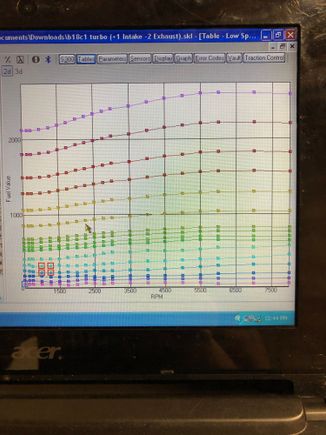 My street tune map.