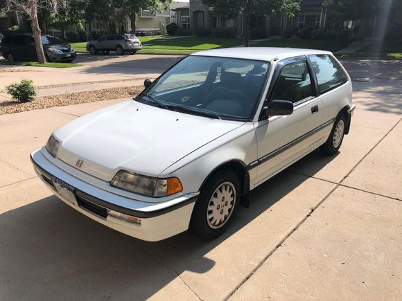 My 1991 Honda Civic DX Hatchback