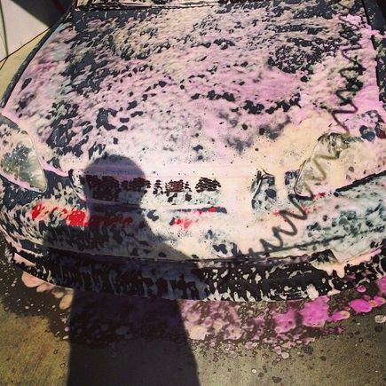 Gave the car a good cleaning